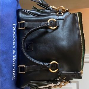 Dooney & Bourke Florentine Tasseled Satchel Bag